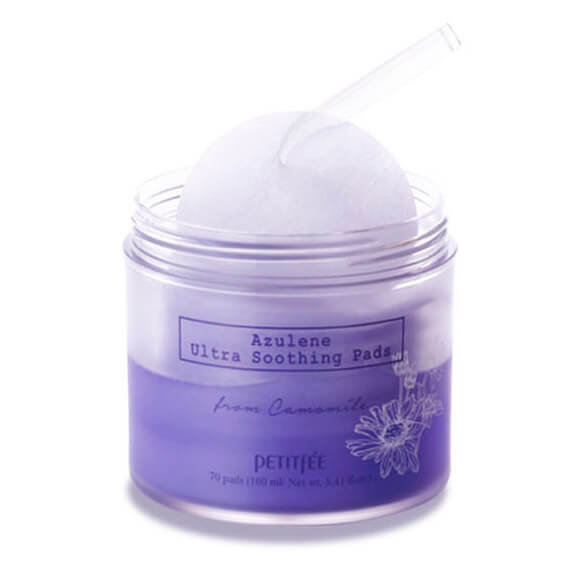 Ультрауспокаивающие подушечки с АЗУЛЕНОМ